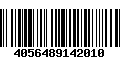 Código de Barras 4056489142010