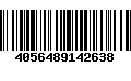 Código de Barras 4056489142638