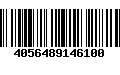 Código de Barras 4056489146100