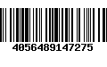 Código de Barras 4056489147275