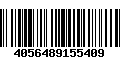 Código de Barras 4056489155409