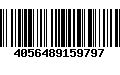 Código de Barras 4056489159797