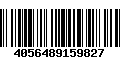 Código de Barras 4056489159827