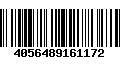 Código de Barras 4056489161172