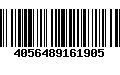 Código de Barras 4056489161905