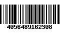 Código de Barras 4056489162308