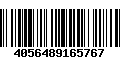 Código de Barras 4056489165767