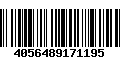 Código de Barras 4056489171195