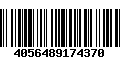 Código de Barras 4056489174370