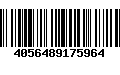 Código de Barras 4056489175964