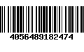 Código de Barras 4056489182474