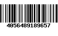 Código de Barras 4056489189657