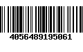 Código de Barras 4056489195061