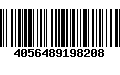 Código de Barras 4056489198208