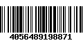 Código de Barras 4056489198871