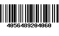 Código de Barras 4056489204060