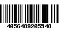 Código de Barras 4056489205548