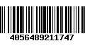 Código de Barras 4056489211747