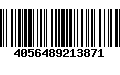 Código de Barras 4056489213871