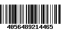 Código de Barras 4056489214465