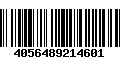 Código de Barras 4056489214601