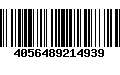 Código de Barras 4056489214939