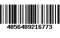 Código de Barras 4056489216773