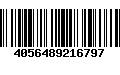 Código de Barras 4056489216797