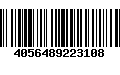 Código de Barras 4056489223108