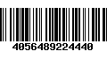 Código de Barras 4056489224440