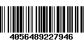 Código de Barras 4056489227946