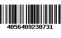 Código de Barras 4056489230731