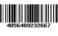 Código de Barras 4056489232667