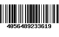 Código de Barras 4056489233619