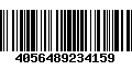 Código de Barras 4056489234159