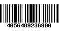 Código de Barras 4056489236900