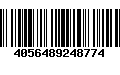 Código de Barras 4056489248774