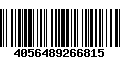 Código de Barras 4056489266815