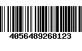 Código de Barras 4056489268123