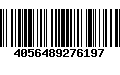 Código de Barras 4056489276197