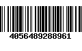 Código de Barras 4056489288961