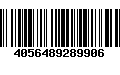 Código de Barras 4056489289906