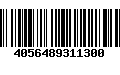 Código de Barras 4056489311300