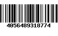 Código de Barras 4056489318774