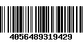 Código de Barras 4056489319429