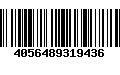 Código de Barras 4056489319436