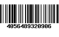 Código de Barras 4056489320906