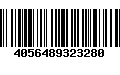 Código de Barras 4056489323280