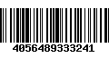 Código de Barras 4056489333241