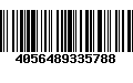 Código de Barras 4056489335788